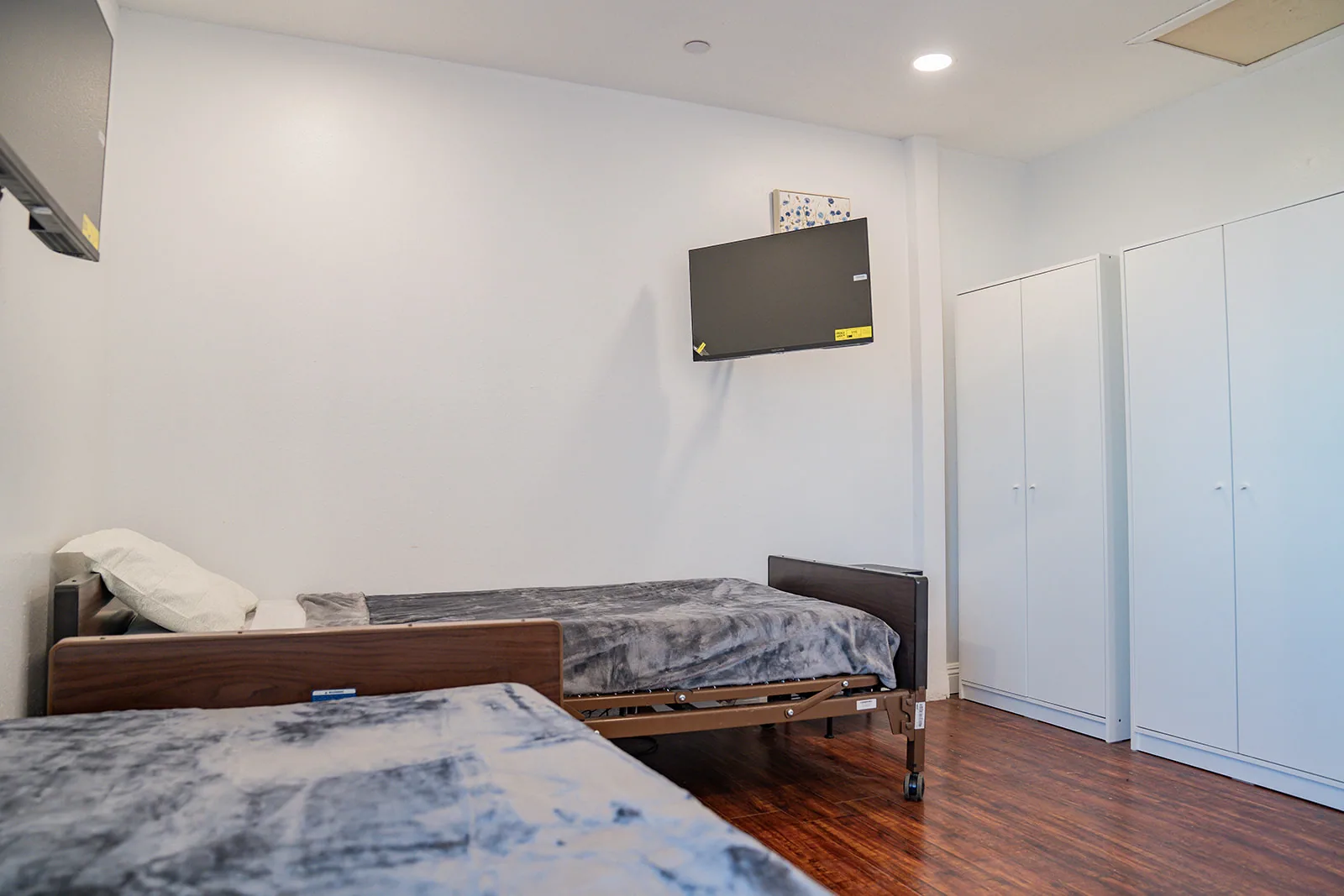 Shared resident bedroom at ACME Group Home in Las Vegas.