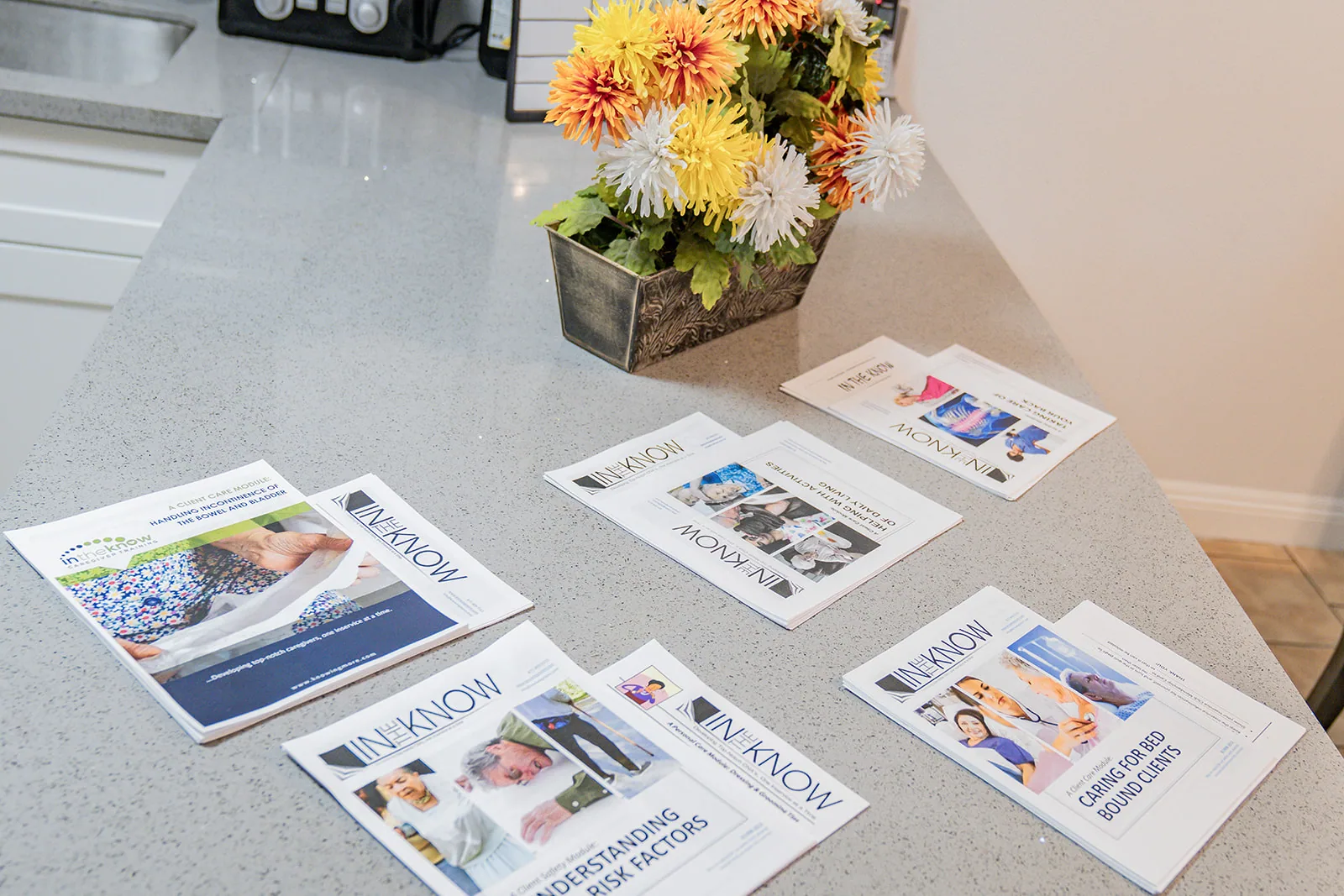 Dementia and memory care educational materials for families at ACME Group Home in Las Vegas.